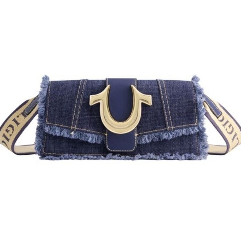 True Religion Denim Crossbody Handbag